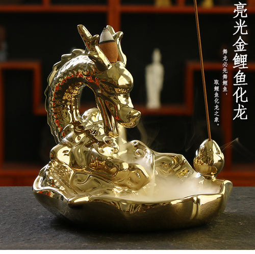 Decorative Dragon Theme Incense Holder
