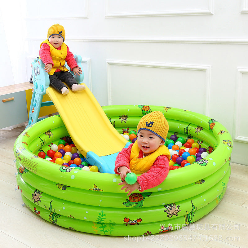 Women's Inflatable Splash Pool with Maritime Design Bowlift