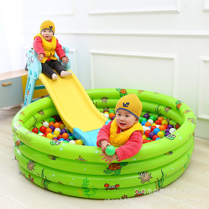 Women's Inflatable Splash Pool with Maritime Design Bowlift