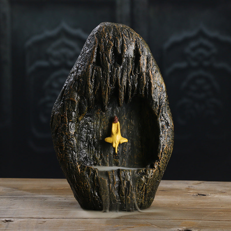 Serene Meditation Waterfall Incense Holder