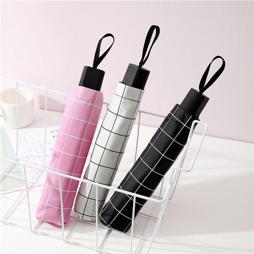 Women's combination of UV protection umbrella and rain protection Bowlift