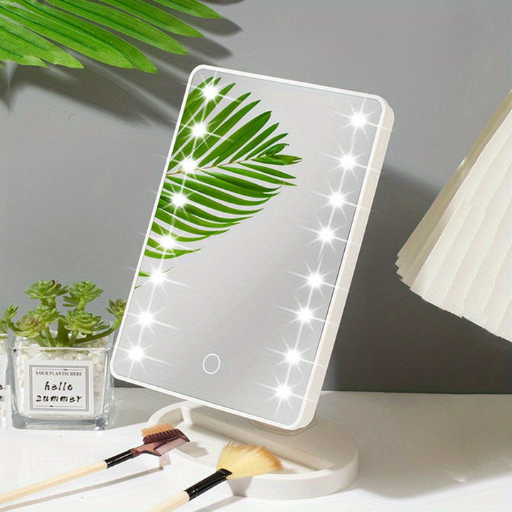 GlowMirror – Portable Makeup Mirror with LED Lighting Bowlift