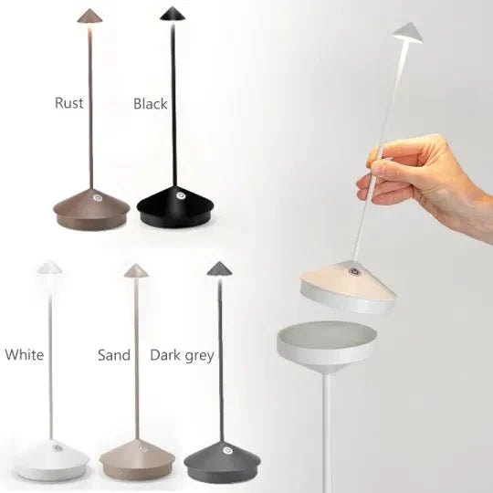 BowLift | LumiZen Minimalist LED Table Lamp | Waterproof and Dimmable Wireless Lighting