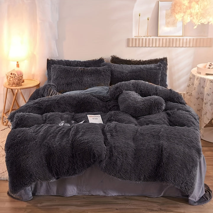 BowLift | Luxurious Velvet Duvet Cover Set for Ultimate Comfort
