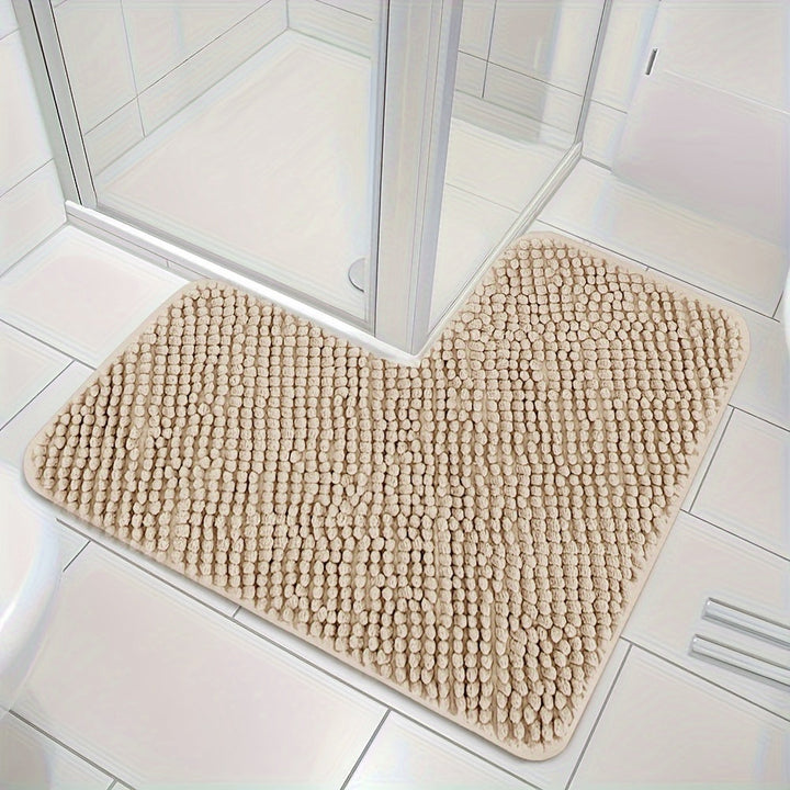 BowLift | Corner Bath Mat Lunava | L-Shape for Shower & Corner | Non-Slip & Soft | 40x40x80 cm
