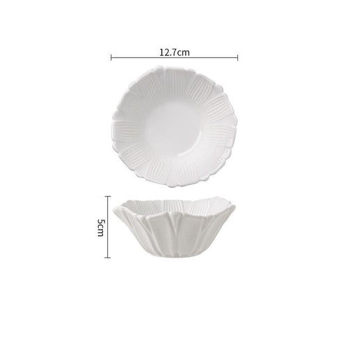 BowLift | Flower Shaped Ceramic Deep Bowl