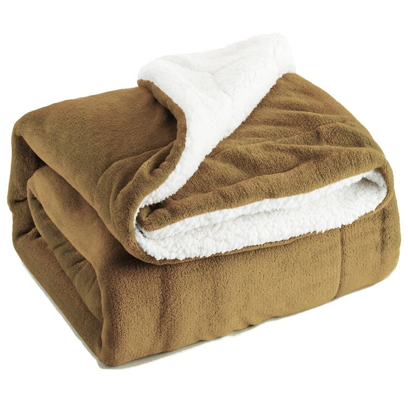Women soft and warming fleece blanket Bowlift