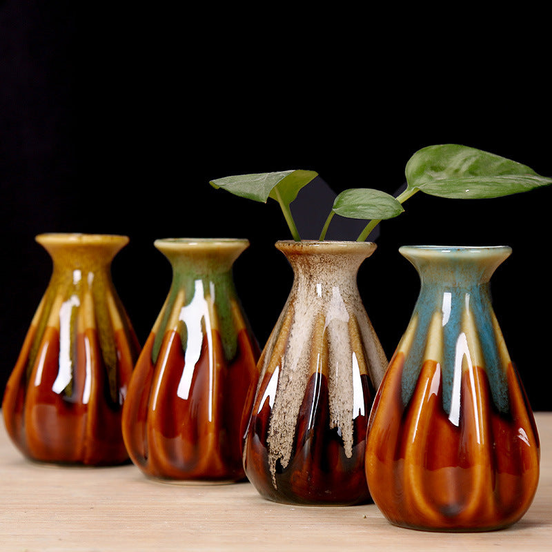 Elegant Handcrafted Ceramic Flower Vase Bowlift