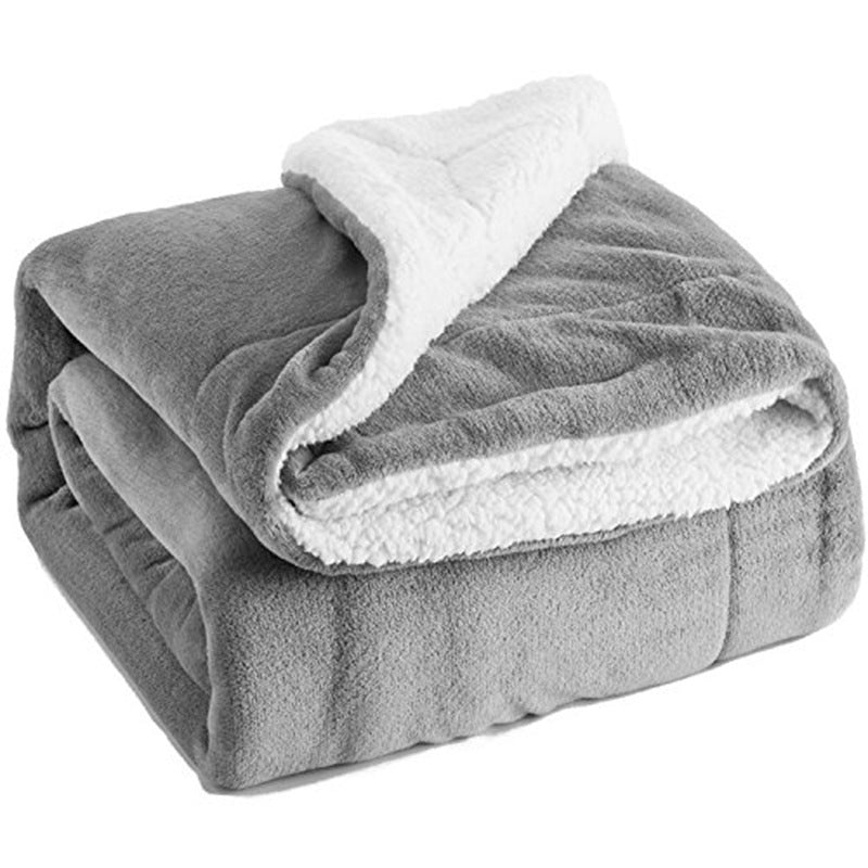 Women soft and warming fleece blanket Bowlift