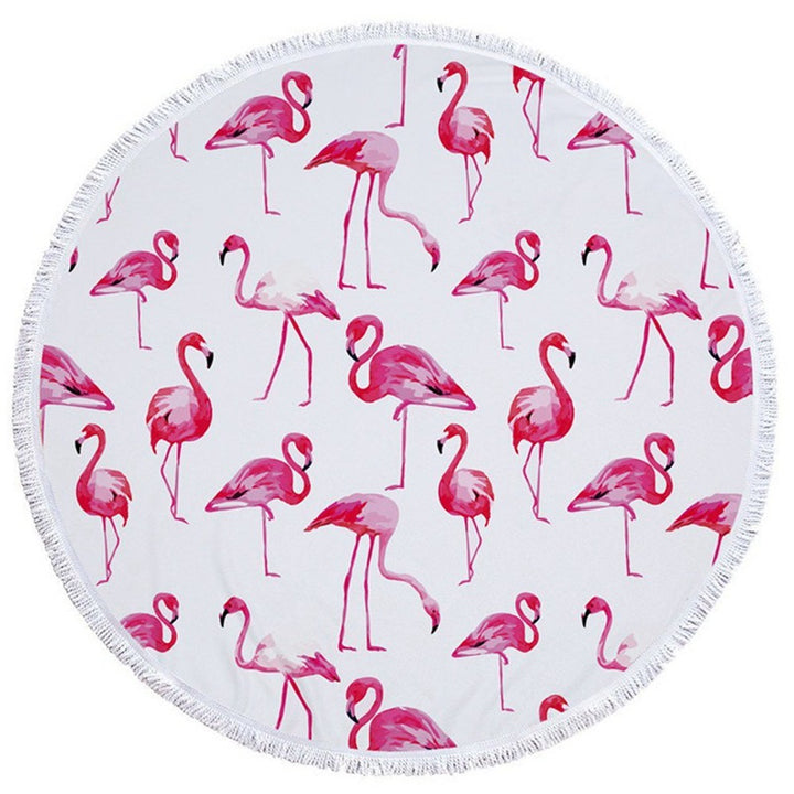 Beach towel in funny Hamburger design Bowlift