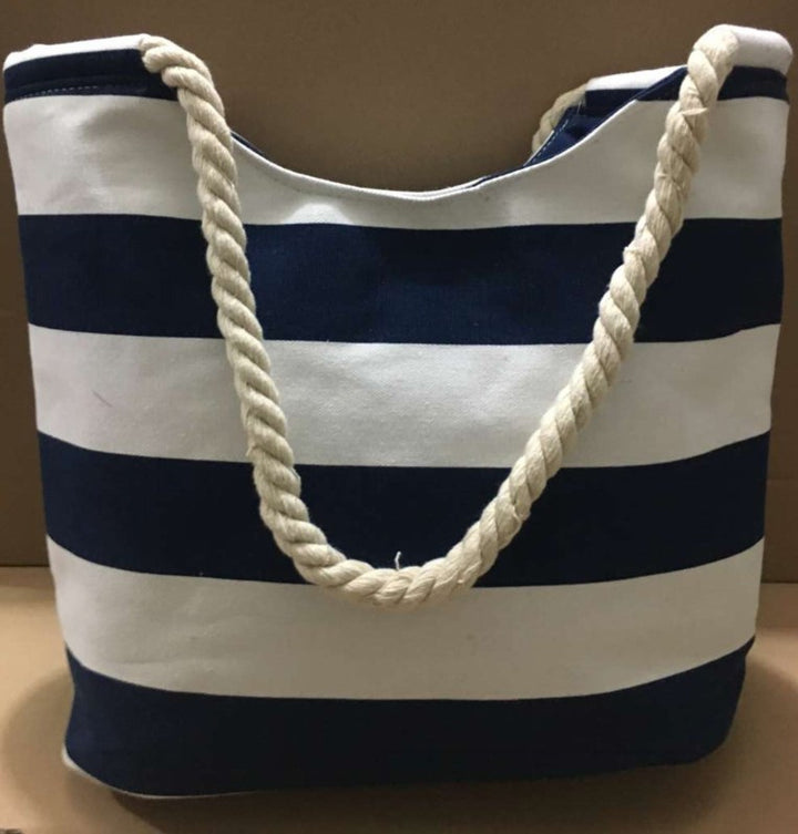 Beach-friendly cotton bag with robust cord handles Bowlift