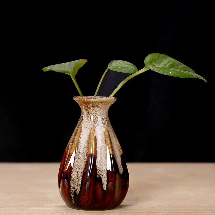 Elegant Handcrafted Ceramic Flower Vase Bowlift