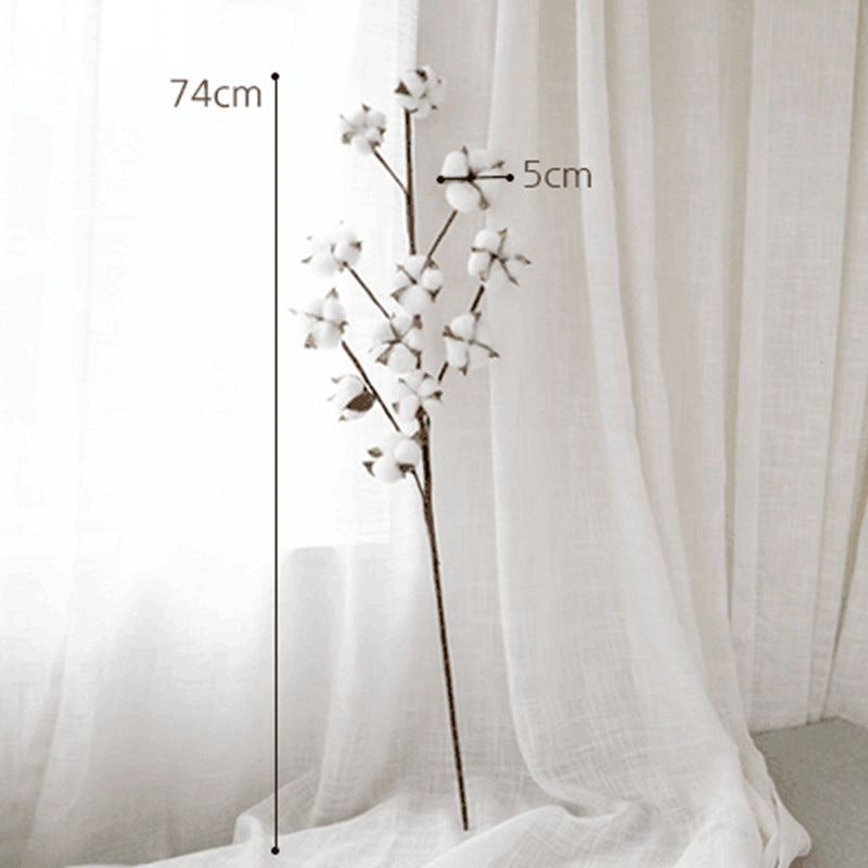 Artificial Cotton Flower Arrangement