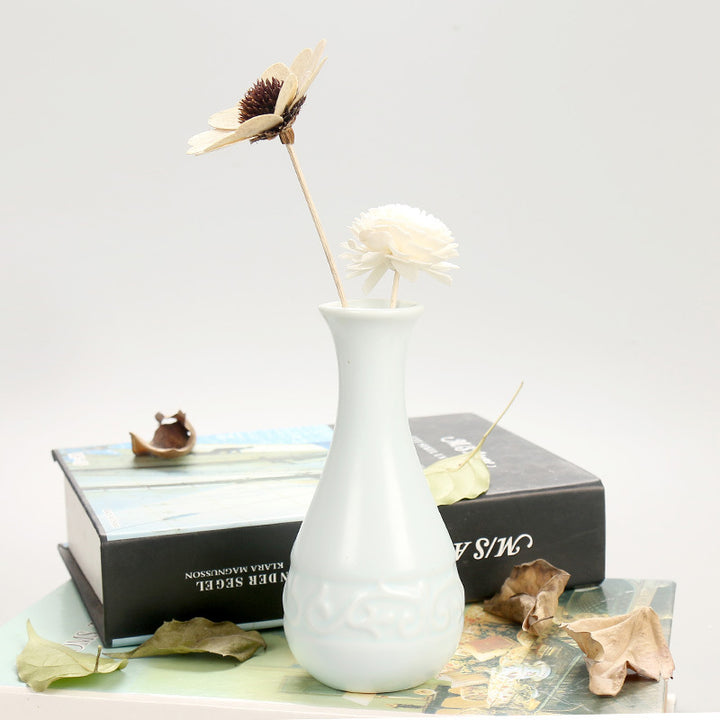 Elegant Ceramic Flower Vase Bowlift 1790310259