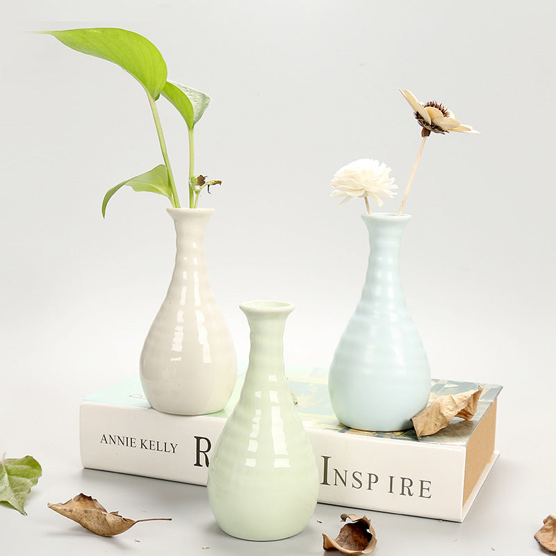 Elegant Ceramic Flower Vase Bowlift 1790310259