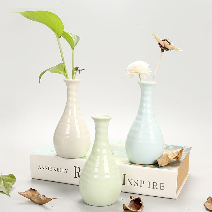 Elegant Ceramic Flower Vase Bowlift 1790310259