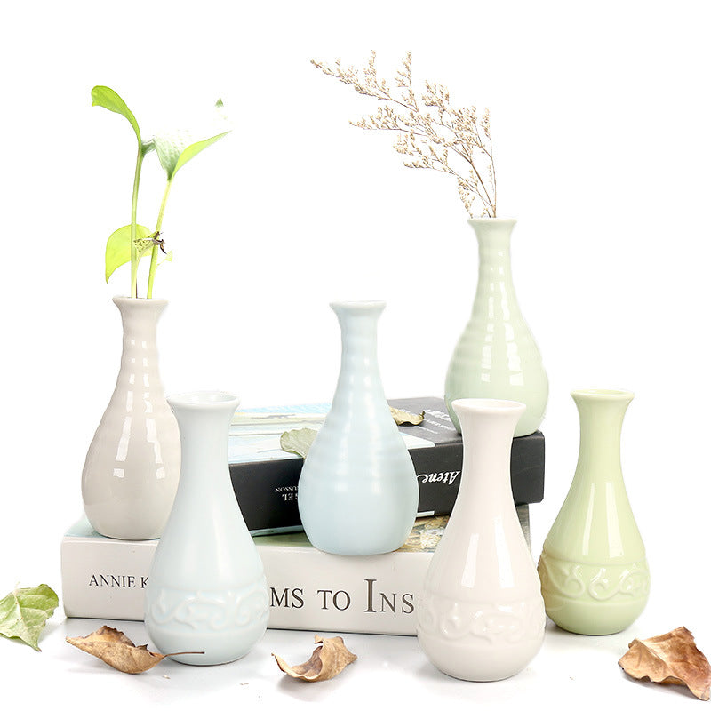 Elegant Ceramic Flower Vase Bowlift 1790310259