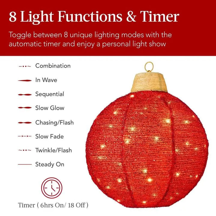 BowLift | Hanging Pop-Up Outdoor Christmas Ornaments