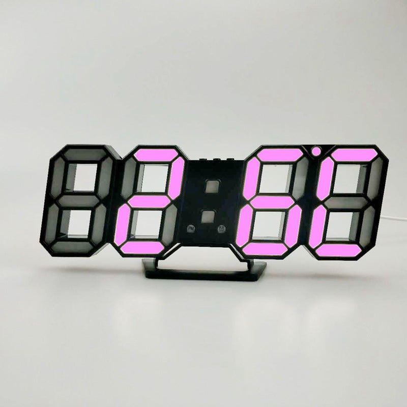 Digital LED Clock with Large Display and Sleep Mode Bowlift