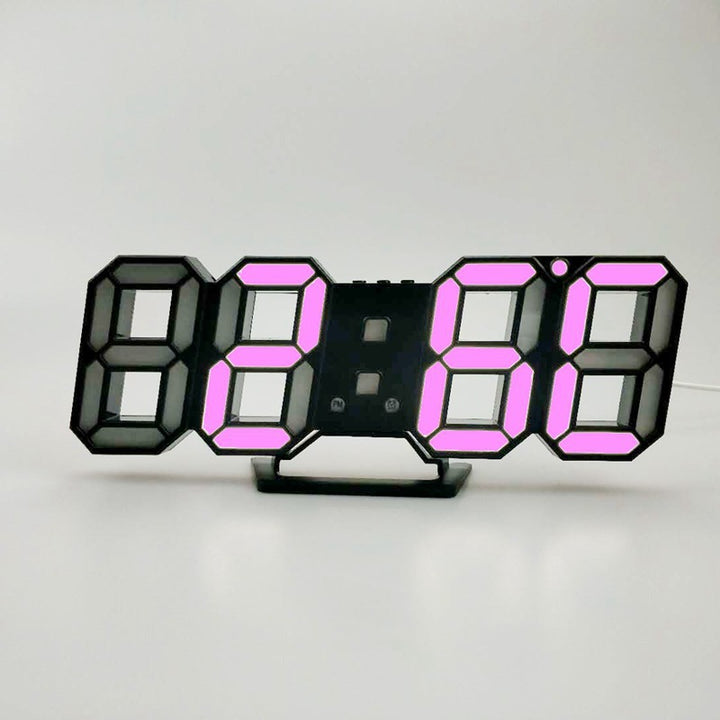 Digital alarm clock in modern design Bowlift
