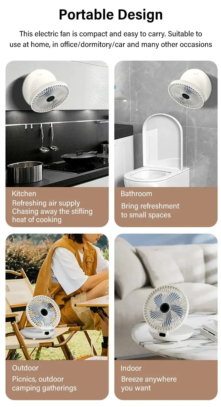 Household Dual-use Kitchen Fan | Bowlift