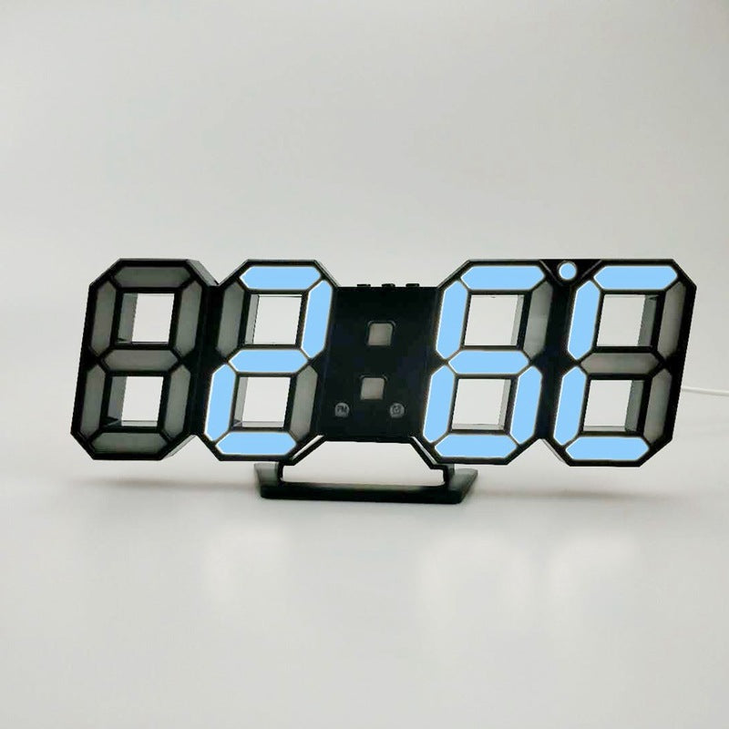 Digital LED Clock with Large Display and Sleep Mode Bowlift