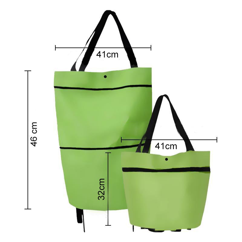 BowLift | Foldable shopping bag with wheels