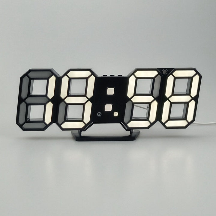 Digital alarm clock in modern design Bowlift