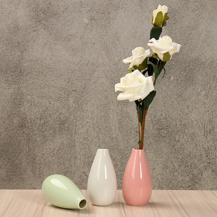 Elegant Ceramic Teardrop Vase Bowlift