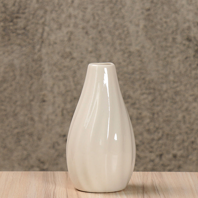 Elegant Ceramic Teardrop Vase Bowlift