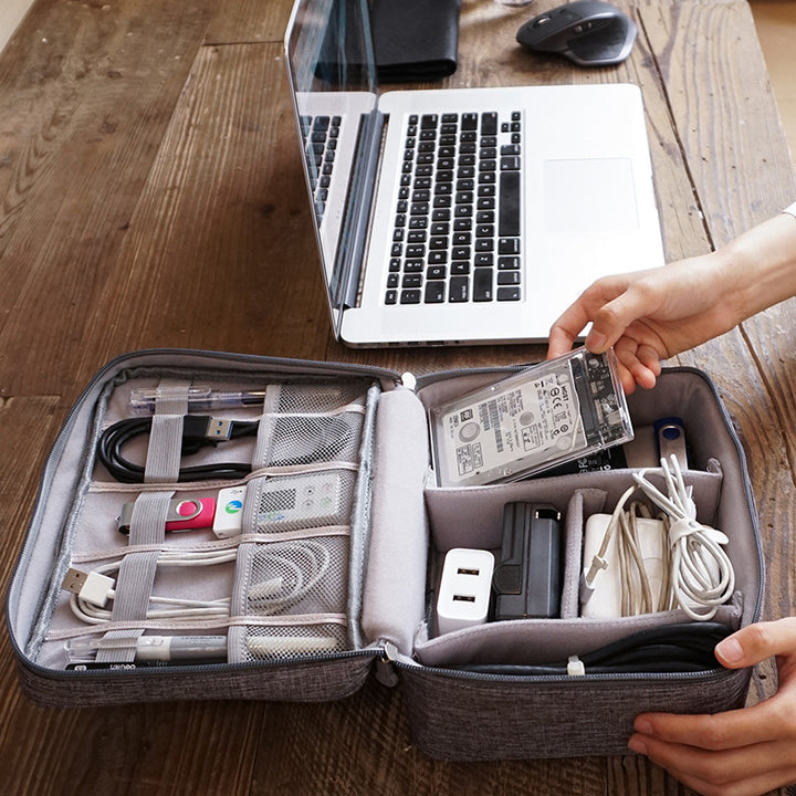 Electronic Accessories Storage Case Bowlift