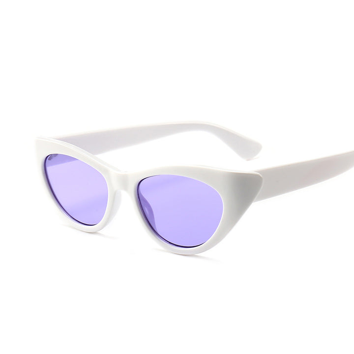 Cat-Eye Frame Sunglasses with Enhanced UV Protection Bowlift