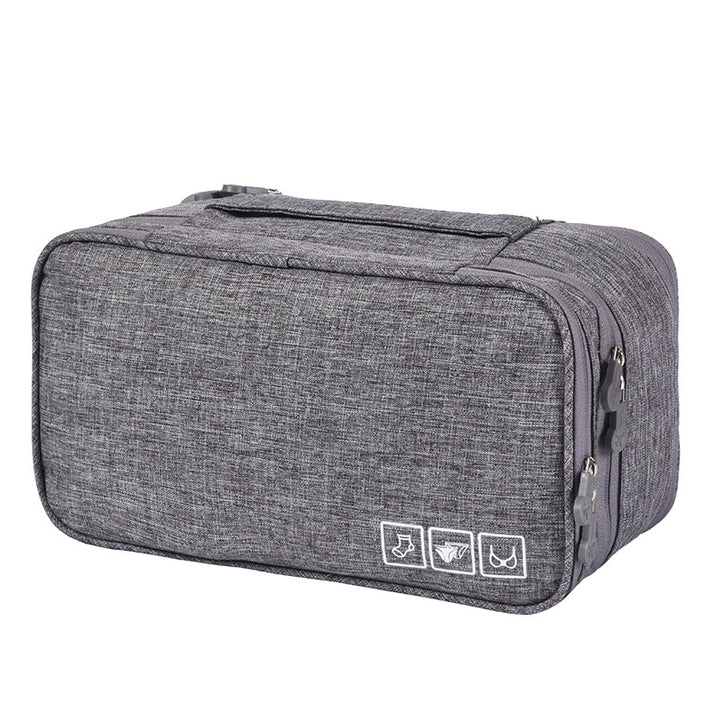 Multi-Compartment Travel Storage Pouch Bowlift