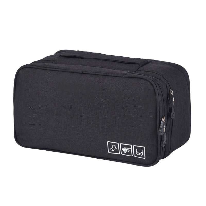Multi-Compartment Travel Storage Pouch Bowlift