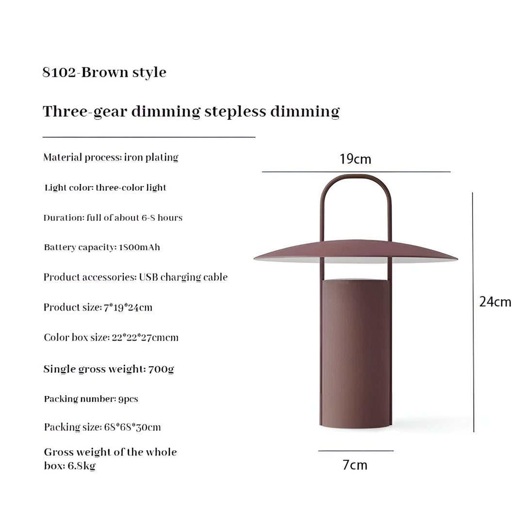 BowLift | GlowLight Garden Lighting – Magical LED Table Lamp for Outdoor, Waterproof & Rechargeable