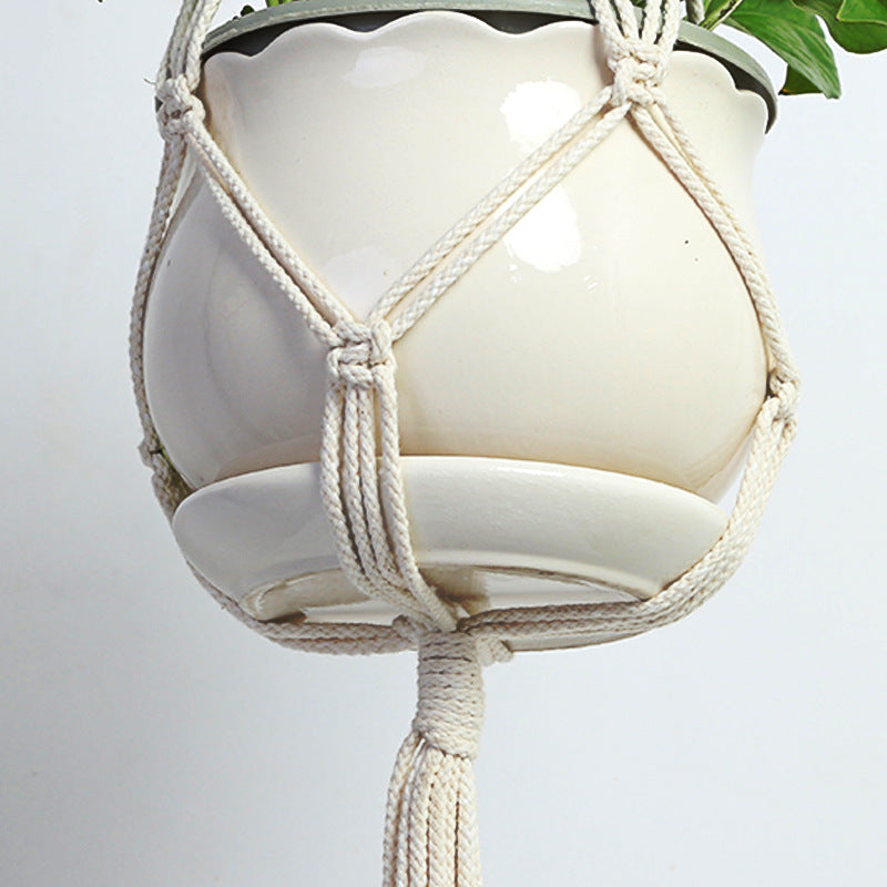 Macramé Hanging Planter Set