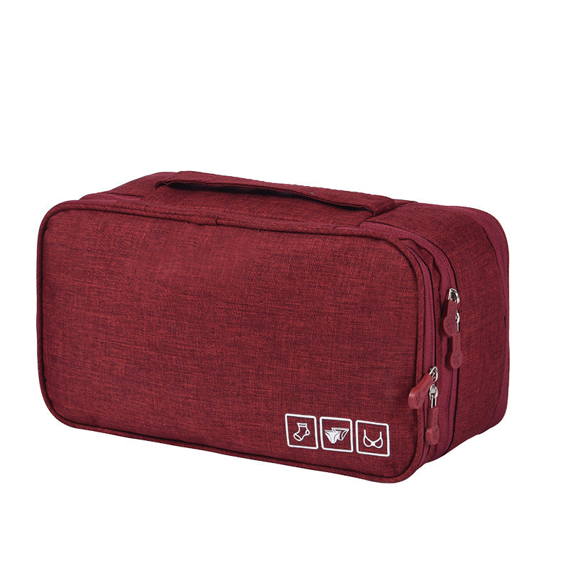 Multi-Compartment Travel Storage Pouch Bowlift