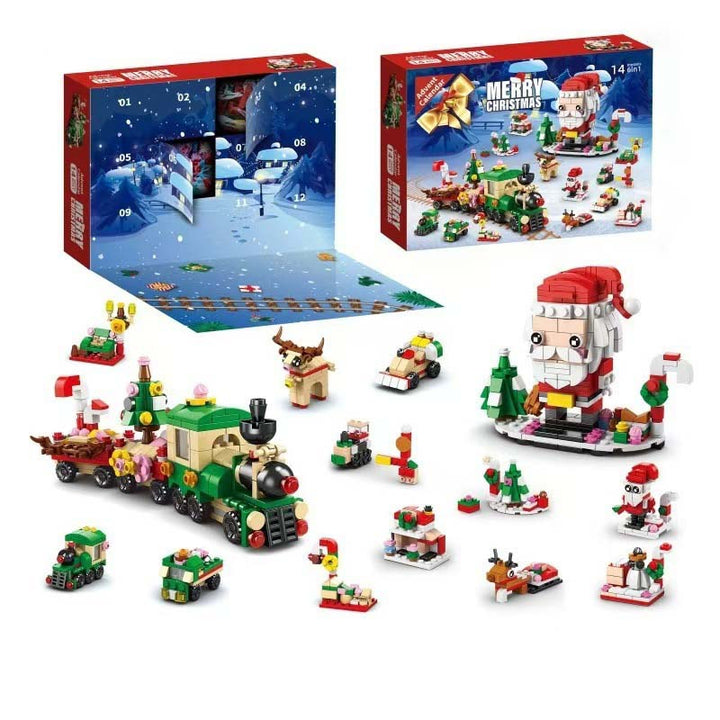 BuildJoy - Festive Building Blocks Advent Calendar Bowlift