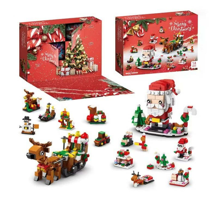 BuildJoy - Festive Building Blocks Advent Calendar Bowlift