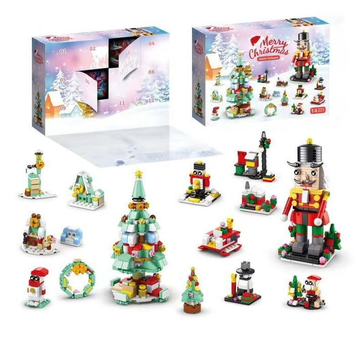 BuildJoy - Festive Building Blocks Advent Calendar Bowlift