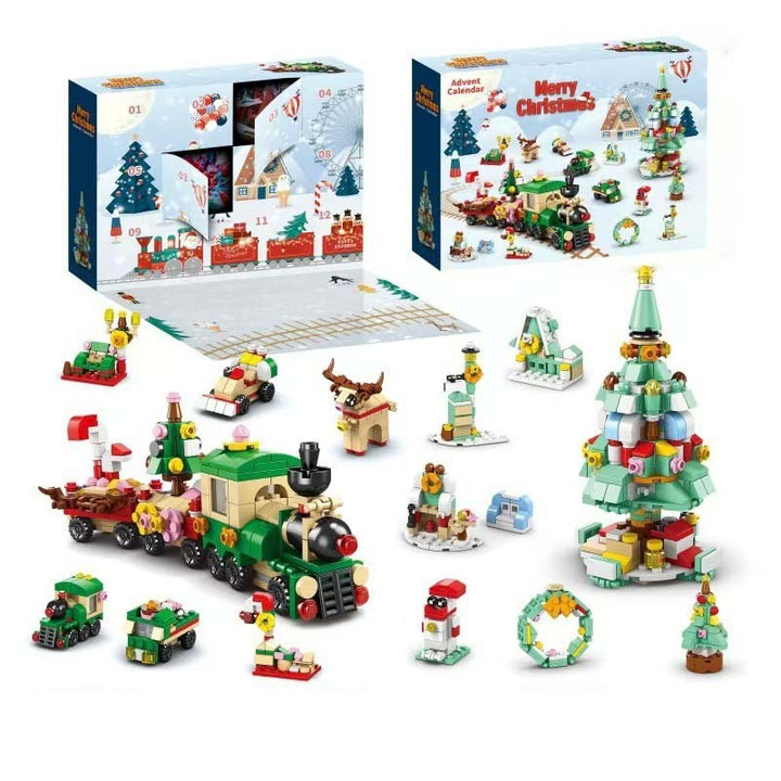 BuildJoy - Festive Building Blocks Advent Calendar Bowlift