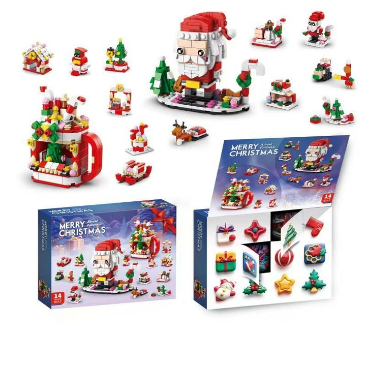 BuildJoy - Festive Building Blocks Advent Calendar Bowlift