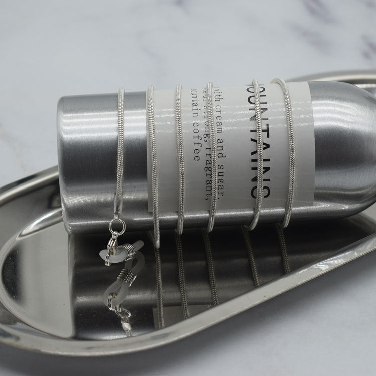 Sleek Stainless Steel Eyewear Holder Bowlift