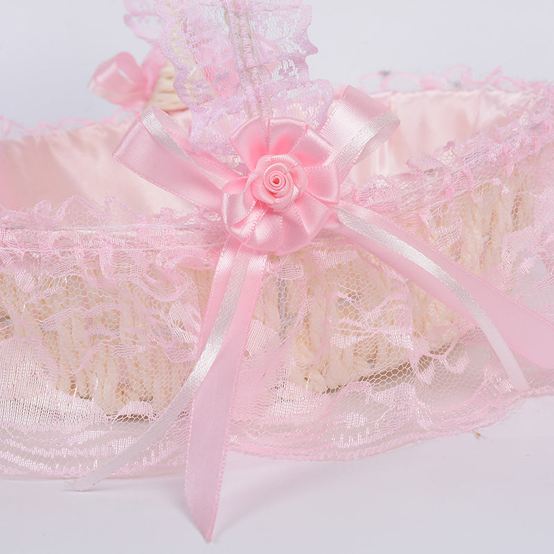 Decorative Lace Basket Bowlift