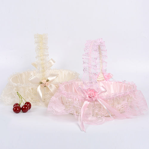 Decorative Lace Basket Bowlift
