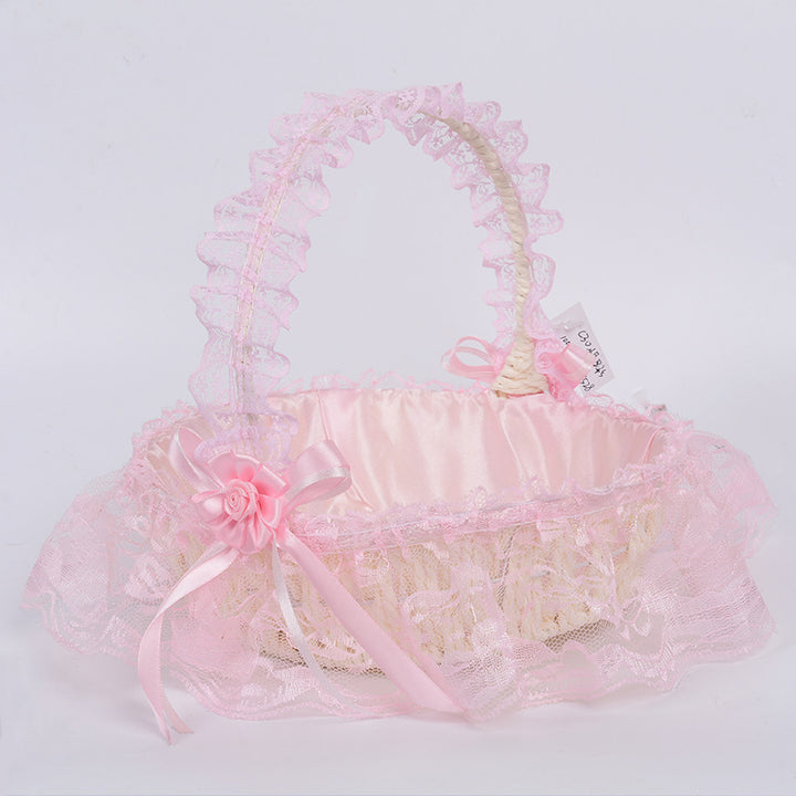 Decorative Lace Basket Bowlift