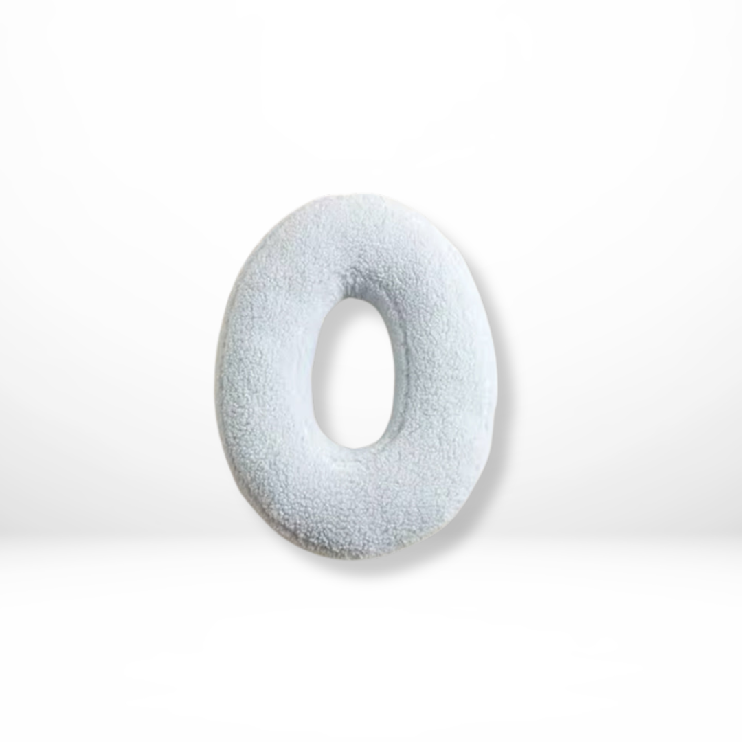 BowLift | Alphabet Cushion Velura – Soft Velvet Decorative Cushion in Every Letter of the Alphabet
