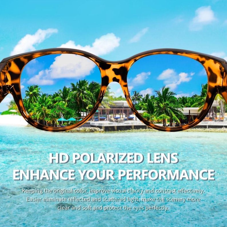 Oversized Cat-Eye Sunglasses UV400 Polarized | Bowlift