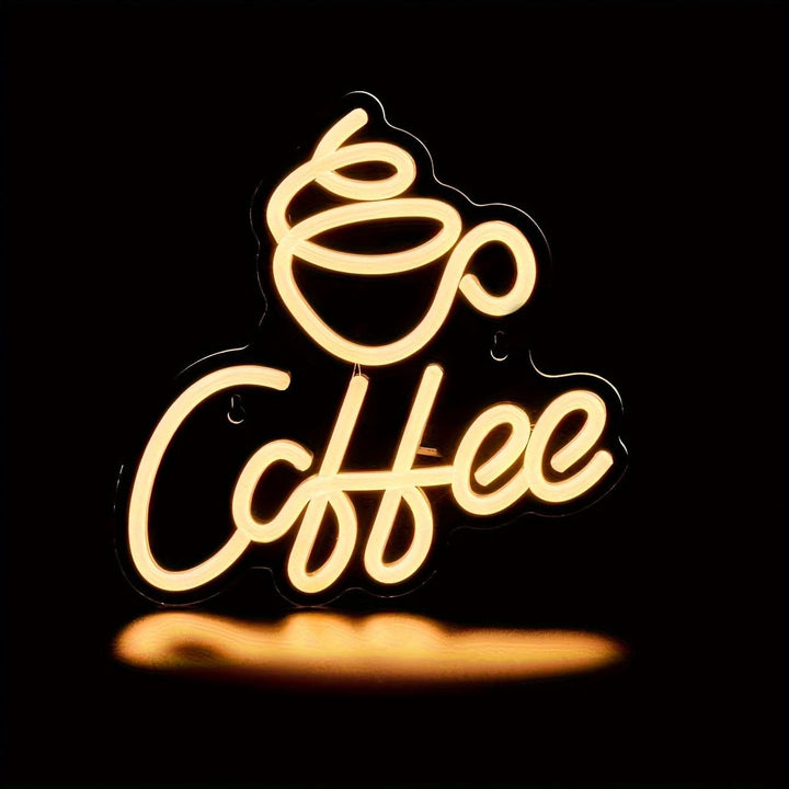 BowLift | Neon LED Coffee Sign for Kitchen or Café Wall