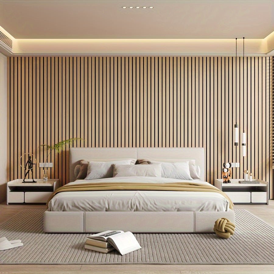 HoutLook Wall Panels – Self-Adhesive 3D PVC Wall Covering for Quick Living Effect | Bowlift